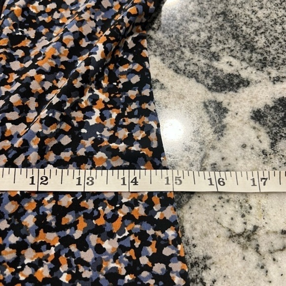 Bcbgmaxazria Body Con Multicolor Panel Long Sleeve Dress - Picture 10 of 12